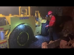 7.2t भूमिगत LHD मशीन DERUI DRWJ-1 भूमिगत व्हील लोडर