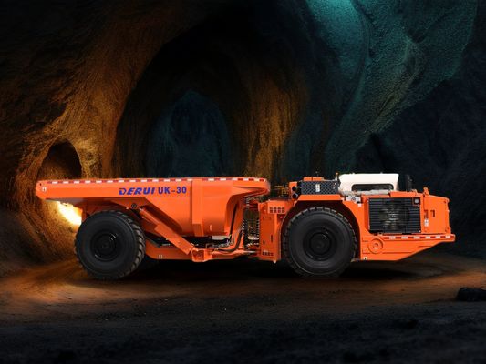 DERUI DRUK-30 A 30 टन की उपयोगी भार क्षमता भूमिगत खनन ट्रक VOLVO मूल इंजन